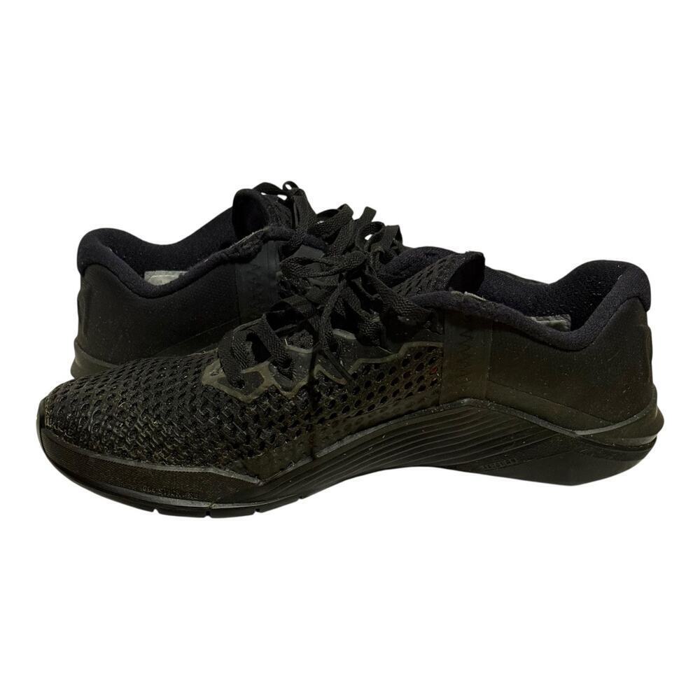 Nike Metcon 6 Black Gold Training Sneakers Men's Size 7 CK9388-001 Crossfit - Picture 7 of 9